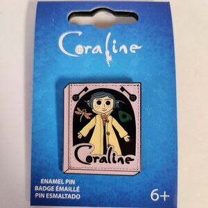 Loungefly Coraline Pin 2025 Laika Enamel Pin Authentic New On Card